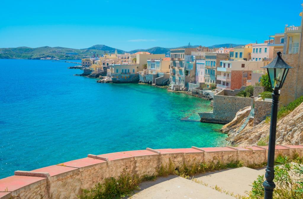 Ermoupoli, Syros City Apartments Extérieur photo